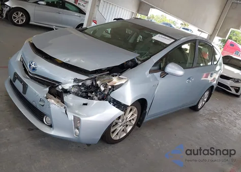 2013 Toyota Prius V Five from USA, damaged, VIN JTDZN3EU8D3263783